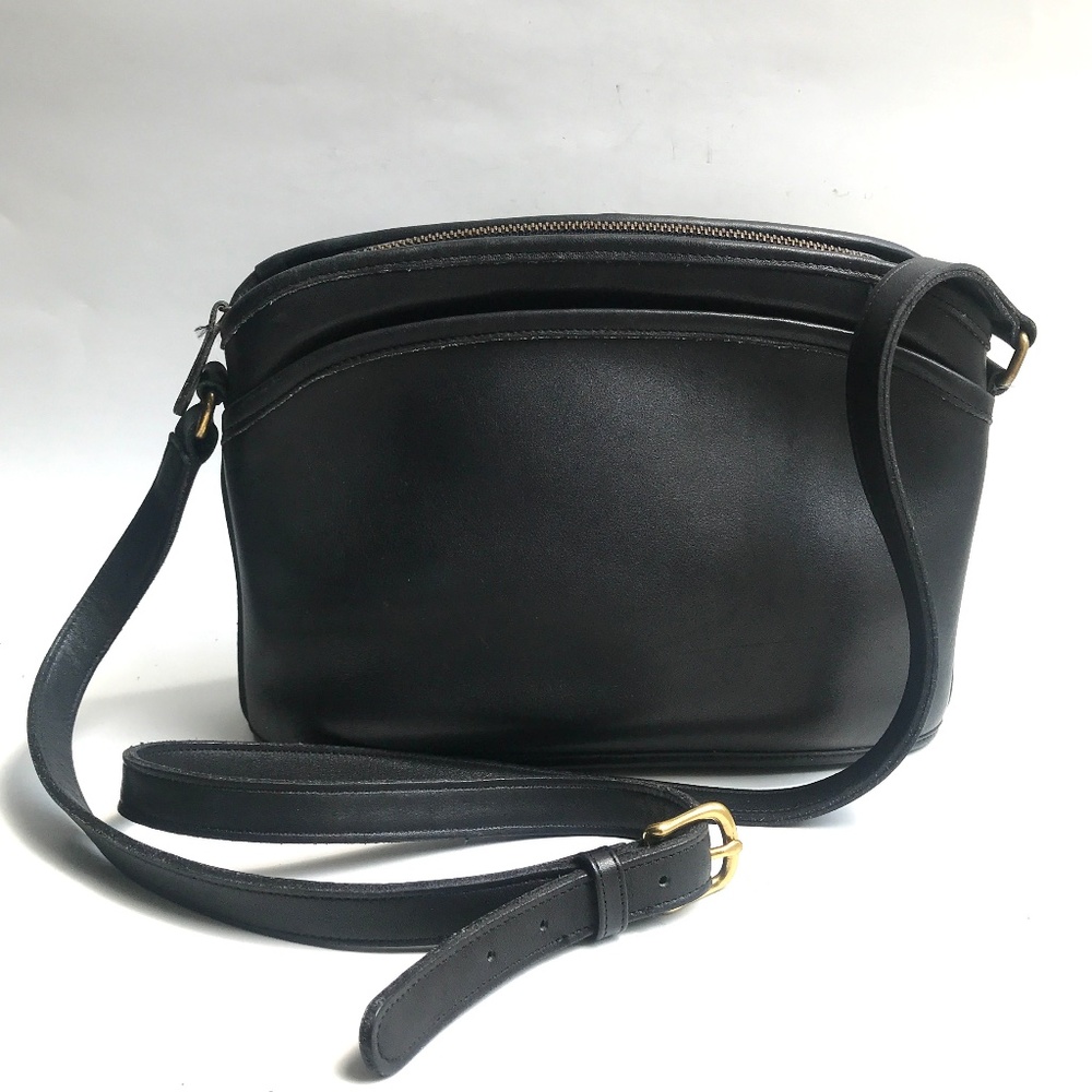 Authentic Coach "Anderson" Black Crossbody Leather Bag 9976